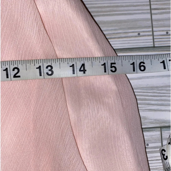 David’s Bridal strapless petal pink dress - Picture 3 of 8